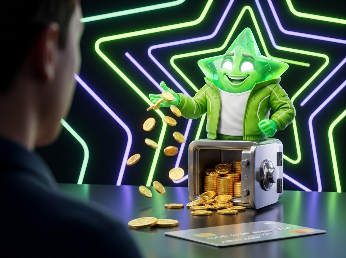 Stap voor stap storten bij Luckyboom